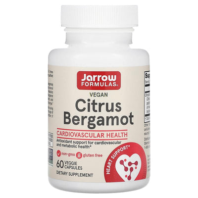 Jarrow Formulas Vegan Citrus Bergamot, Condition Support, 60 Veggie Capsules (500 mg)