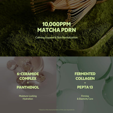TIRTIR Matcha PDRN Calming Cream 1.69 Fl Oz | 24H Hydrating Korean Cruelty Free Moisturizer Daily Skin Care for Sensitive to All Skin - Image 4