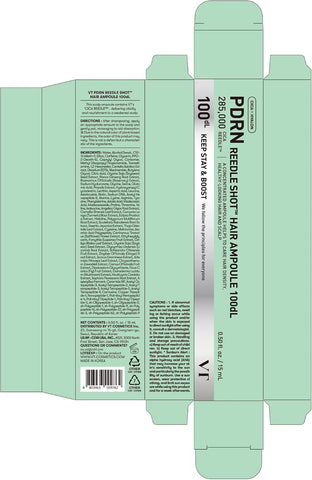 VT COSMETICS PDRN REEDLE SHOT HAIR AMPOULE 100dl, Vegan PDRN, Slow aging, Scalp treatment - Image 6