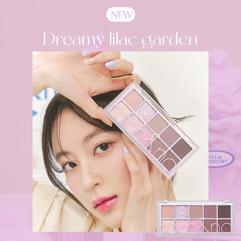 rom&nd Better Than Palette 8g, 09 Dreamy Lilac Garden, Eye Makeup Palette, Shimmer Shadow, Matte & Glitter, High Pigmented, 10 Colors, Natural Look, Daily Makeup, Smooth Blendable, Pack Of 1 - Image 6