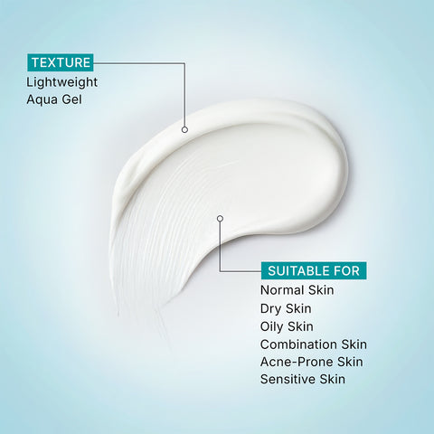 جل بيلجريم الواقي من الشمس بحمض الهيالورونيك بنسبة 1% SPF50 مع زهرة اللوتس البيضاء الكورية 50 جم