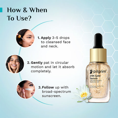 سيروم بيلجريم الذهبي عيار 24 قيراطًا 20 مل