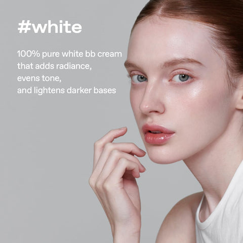 glow breathable blemish balm, skincare-like finish with green tea leaf water infusion, healthy radiant non-comedogenic, 30 ml (white) - Image 2