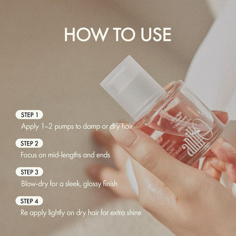 ANILLO Rosy Night Hair Oil Essence - Korean Hair Oil - All-Day & Overnight Deep Repair for Dry, Damaged Hair - Rose & Peptide Blend - Vegan Formula - Musky Floral Scent, 1.69 fl oz - Image 7