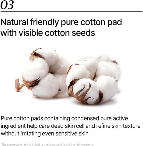 mixsoon Bean Toner Pad,Moisturizing, Elasticity,Exfoliation, Bean Extracts, Cotton Pad (280ml/9.46fl.oz/70 Sheets) - Image 8