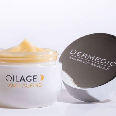 Dermedic Oilage Anti-Ageing Night Cream - Face Moisturiser, 50 ml - Image 3