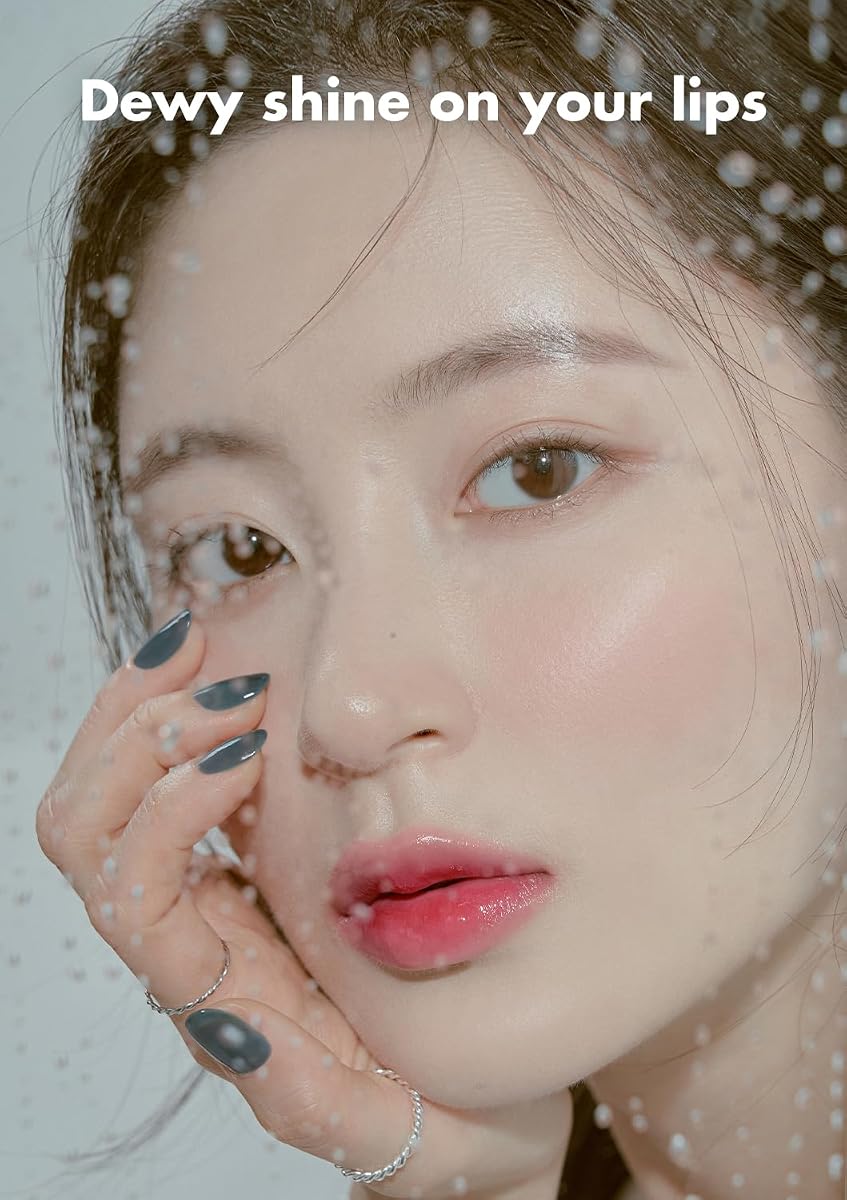 Rom&Nd Dewy·Ful Water Tint 04 Chili Up - Glossy Lip Tint, 5g - Image 7