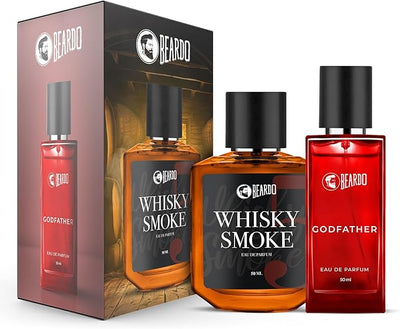 Beardo Whiskey Smoke & Godfather Perfume Set - 50ml Each