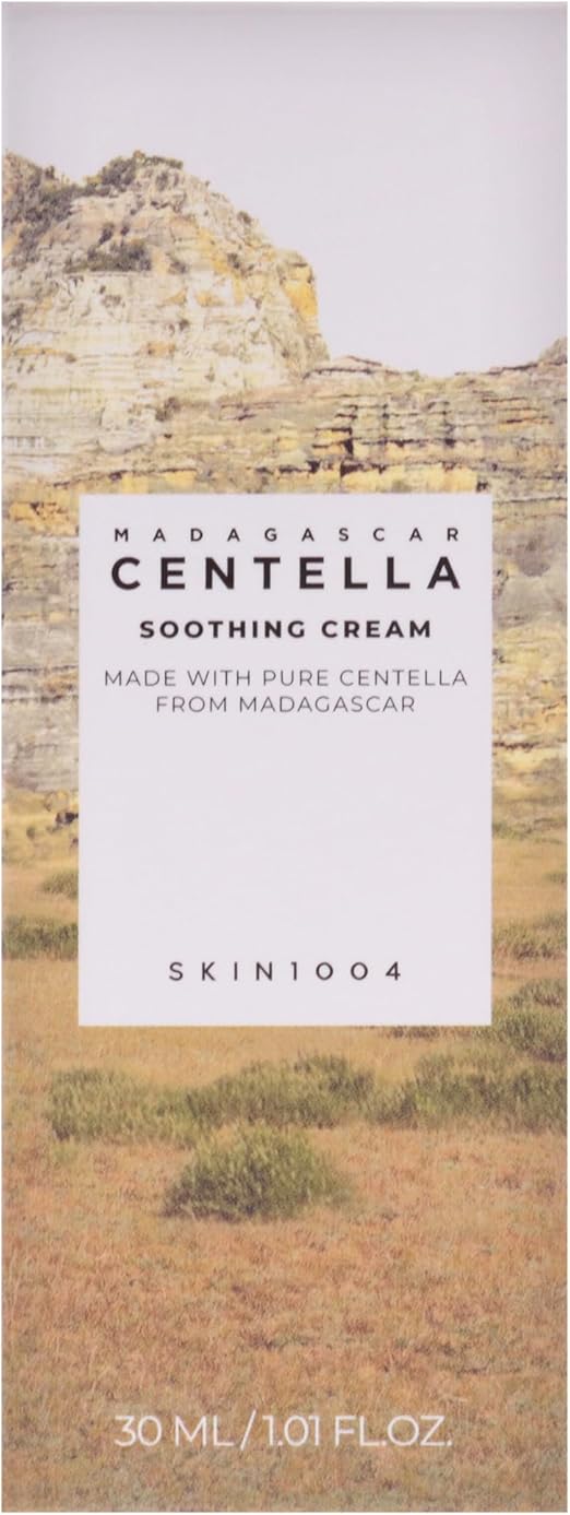 Skin1004 Madagascar Centella Soothing Cream, Face Moisturiser - 30ml