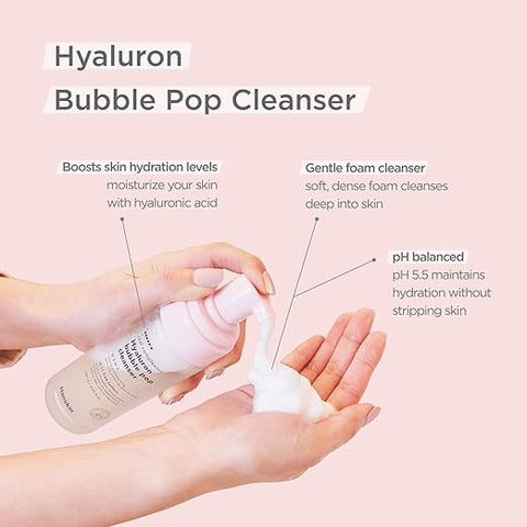 Hanskin Hyaluron Bubble Pop Cleanser 150ML