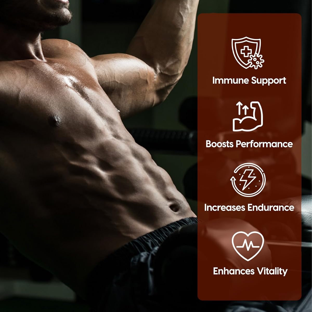Valeo Tribulus+ Testosterone Support - Herbal Formula, 60 Capsules - Image 5