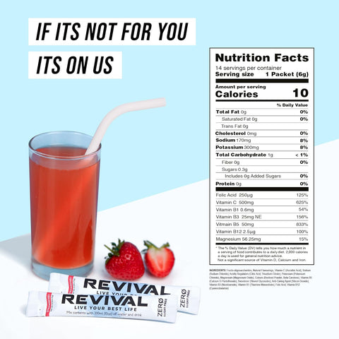 REVIVAL PEACH ICE TEA 28's Serving Pack