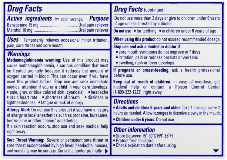 Chloraseptic Max Sore Throat Lozenges - Wild Berries, 18 Count - Image 2