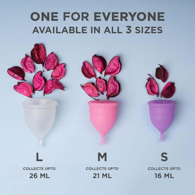 Pee Safe Menstrual Cup - Medical-Grade Silicone, Extra Small, Purple - Image 5