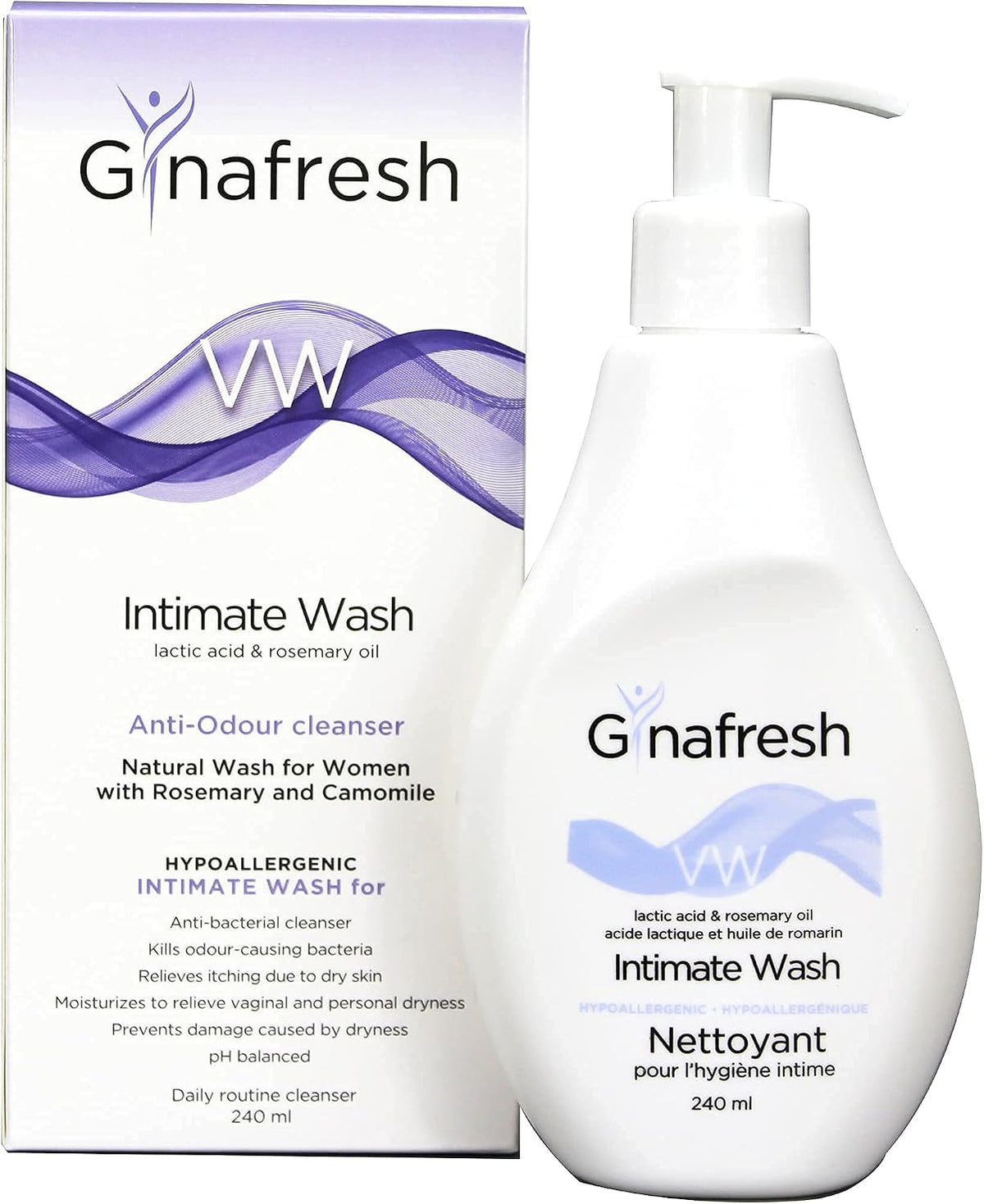 Gynafresh Feminine Intimate Wash, 240ml - Gentle Care for Intimate Hygiene