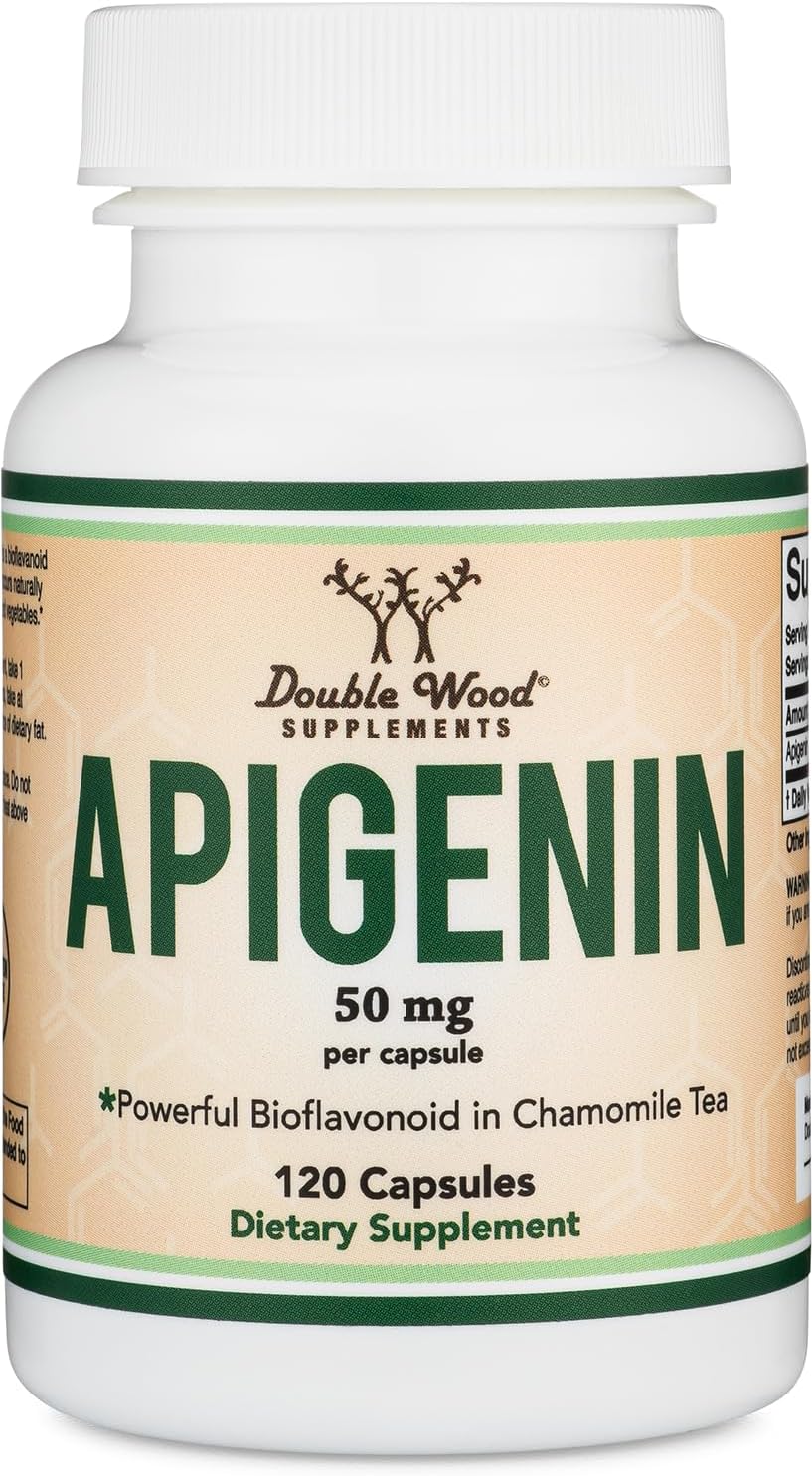 Doublewood Apigenin Supplement - 50mg Capsules, 120 Count - Image 5