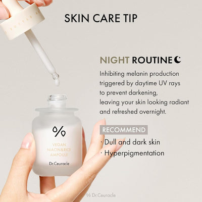 Dr.Ceuracle Vegan Niacin & Rice Ampoule - Face Serum, 30ml - Image 5