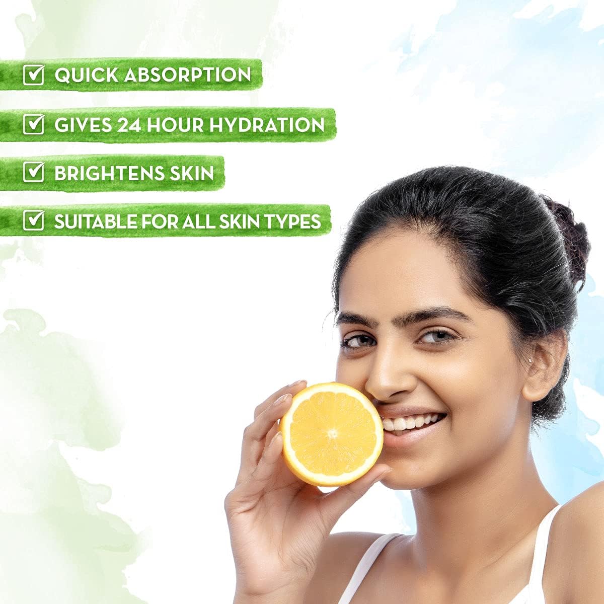 Mamaearth Vitamin C Ultra Light Oil-Free Gel Face Moisturiser - 200ml - Image 2