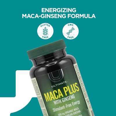 Ultimate Herbal Supplement Capsules - Maca & Ginseng, 90 Pack - Image 4