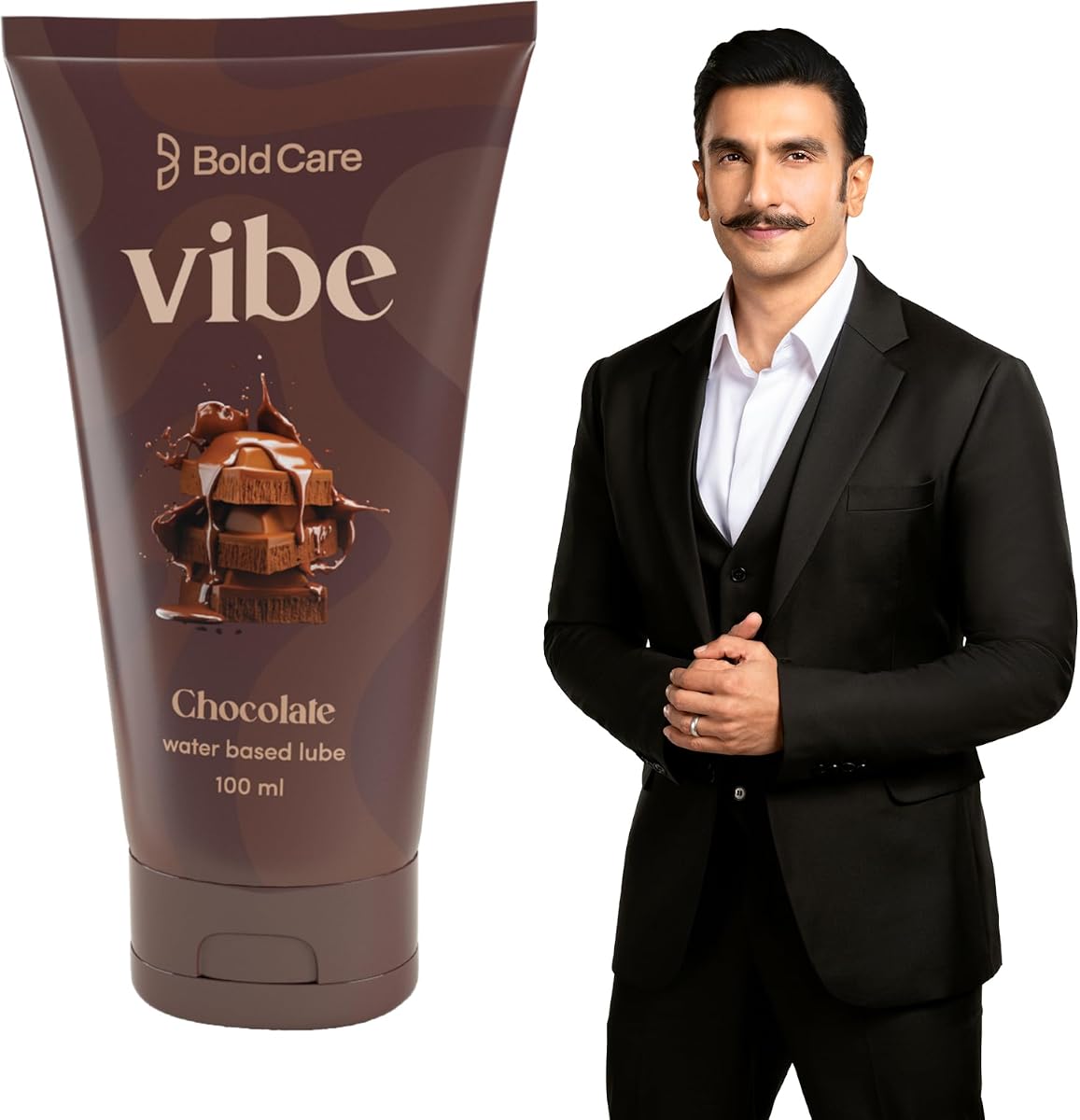 Boldcare Vibe Strawberry - Natural Water-Based Personal Lubricant - 100 ml