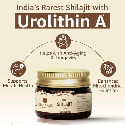 Upakarma Shilajit Resin - Original Ayurvedic Herbal, 10g - Image 4