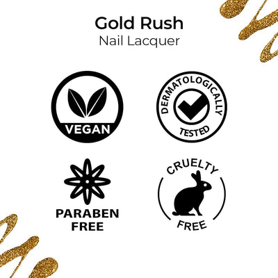 Nykaa Gold Rush Nail Lacquer Gold Mine 113 - 9 ml - Image 5