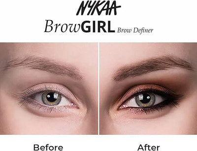 Nykaa BrowGirl Brow Definer - Bewitched Chestnut, 0.35g - Image 5