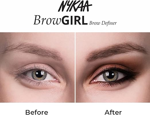 Nykaa BrowGirl Brow Definer - Bewitched Chestnut, 0.35g - Image 5