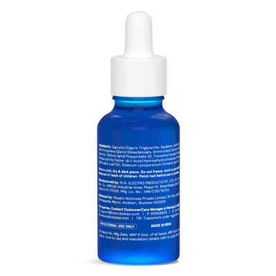 Be Bodywise 0.3% Retinol & 25% Squalene Anti-Aging Face Serum - 30ml - Image 6