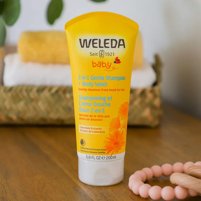 Weleda Calendula Body Wash & Shampoo - 200Ml - Image 6