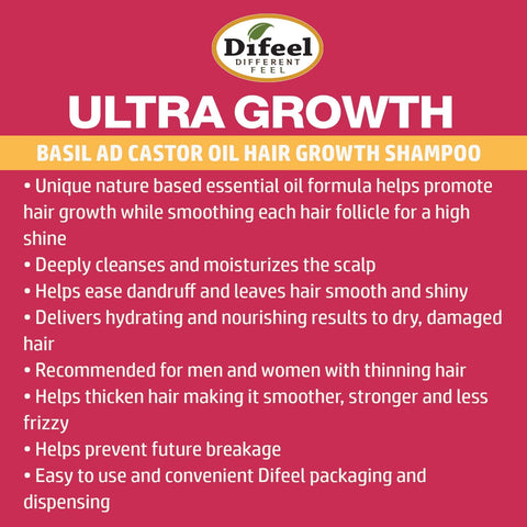 Difeel Ultra Growth Pro-Growth Shampoo 354.9Ml
