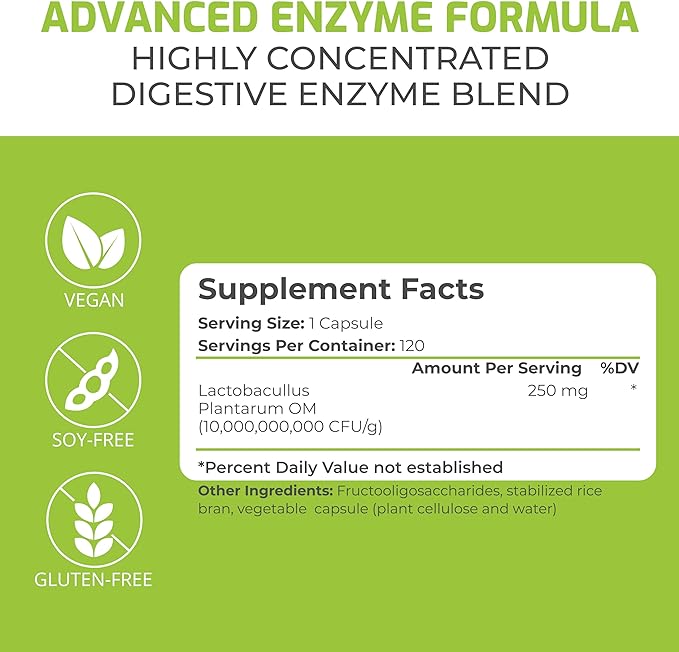 BiOptimizers P3-OM Probiotic & Prebiotic Supplement - 120 Capsules - Image 7
