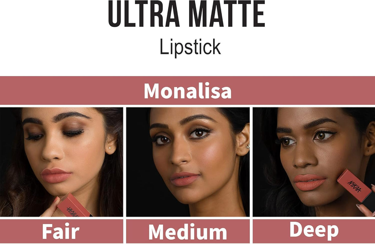 Nykaa Ultra Matte Lipstick - Monalisa 09, 4.2g - Image 4