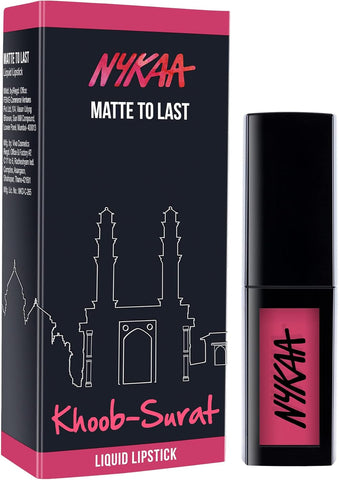 Nykaa Matte To Last ! Liquid Lipstick  Khoob Surat  09