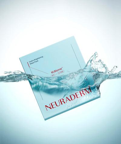 Neuraderm Hydro Brightening Facial Sheet Mask, Radiant Complexion Serum - Pack of 5 - Image 3