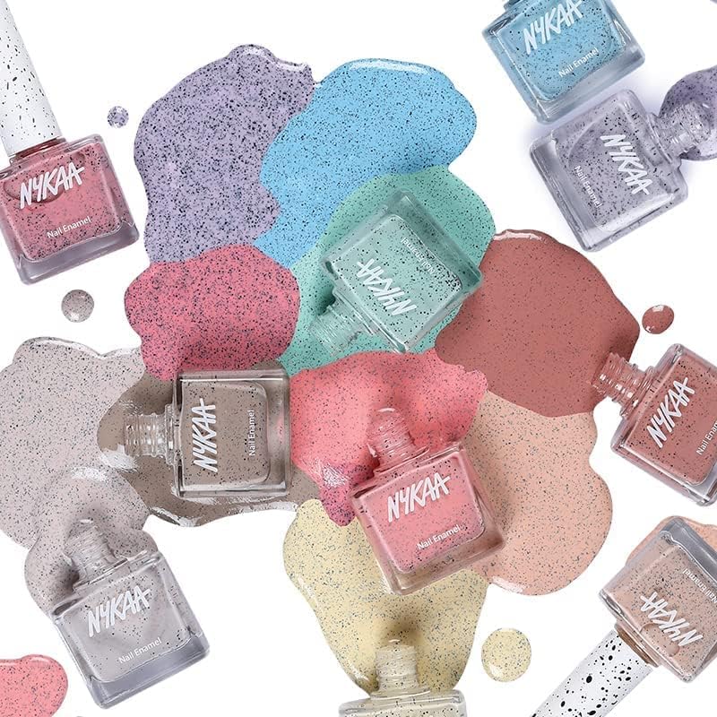 Nykaa Cookie Crumble Nail Enamel Cherry Crunch Shade No.190 - 9ml - Image 6