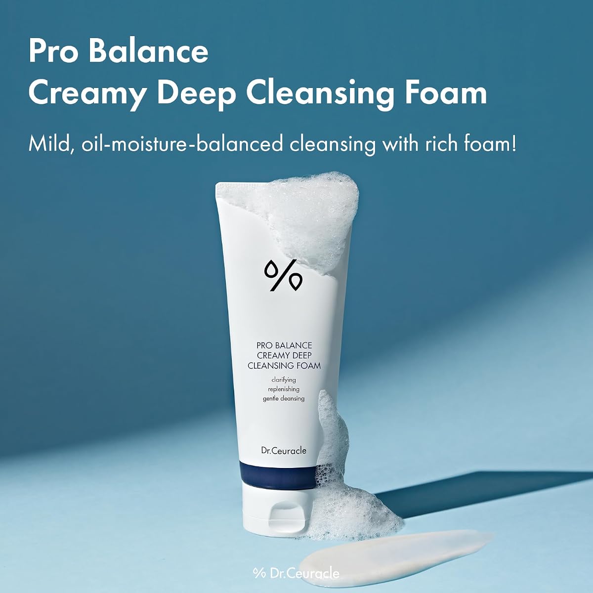 Dr.Ceuracle Pro Balance Creamy Deep Cleansing Foam with Hyaluronic Acid, 150ml - Image 2