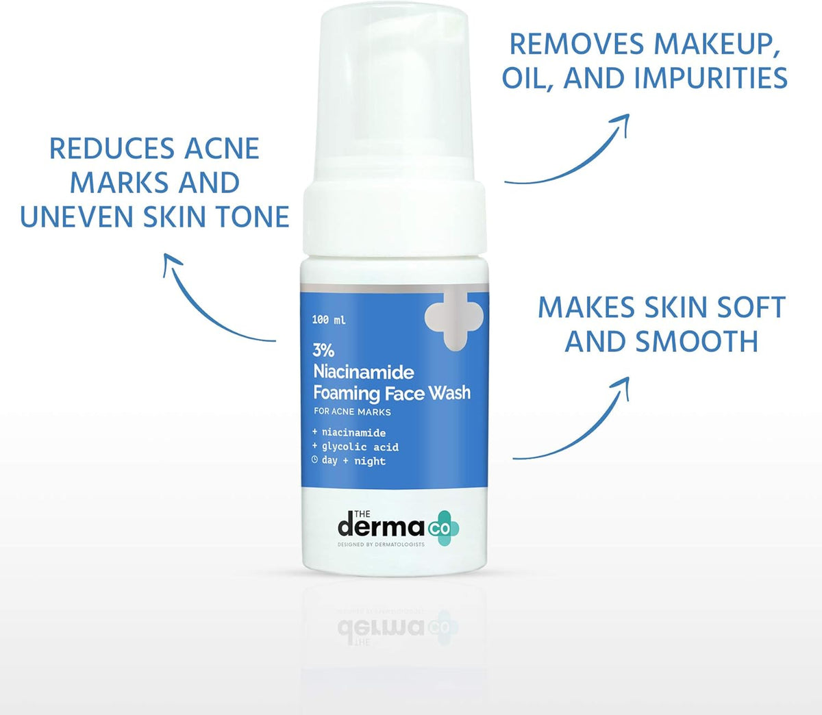 The Derma Co 3% Niacinamide Foaming Face Wash - 100 ml - Image 5