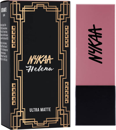 Nykaa Ultra Matte Lipstick Helena 12 - Luxurious Colour Cosmetics, Single Unit - Image 2