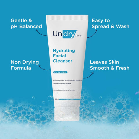 Undry Hydrating Facial Clenser 100 ml