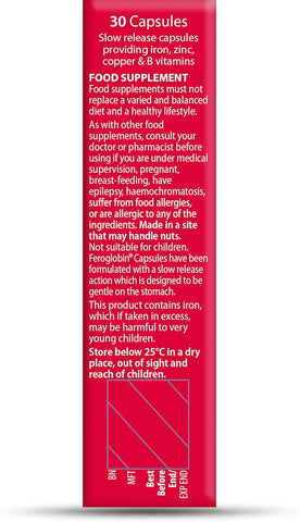 Vitabiotics Feroglobin Cap 30S