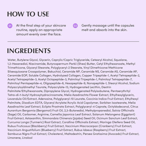 Eqqualberry Bakuchiol Plumping Capsule Cream 50Ml