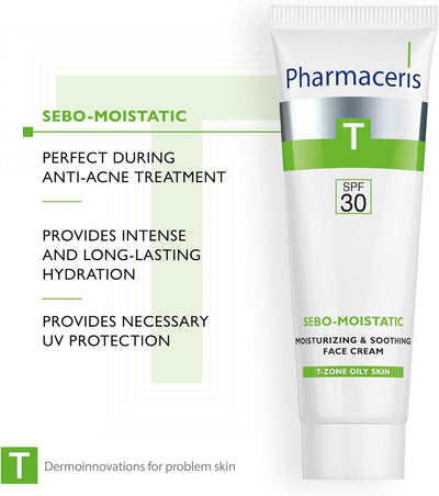 Pharmaceris Matt-Moistatic Cream - Face Moisturiser, 50ml - Image 4
