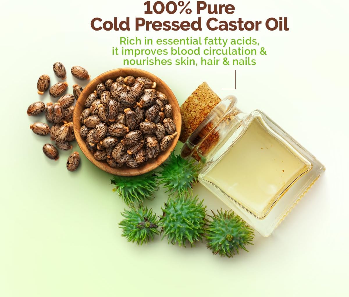 Mamaearth Castor Oil - 100% Pure Cold Pressed, 150ml - Image 3