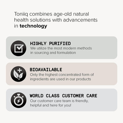 Toniiq Ultra High Purity Resveratrol Capsules - Beauty Supplement - Image 7