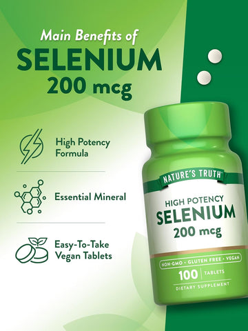 NT SELENIUM 200MCG 100TAB (24/CASE)