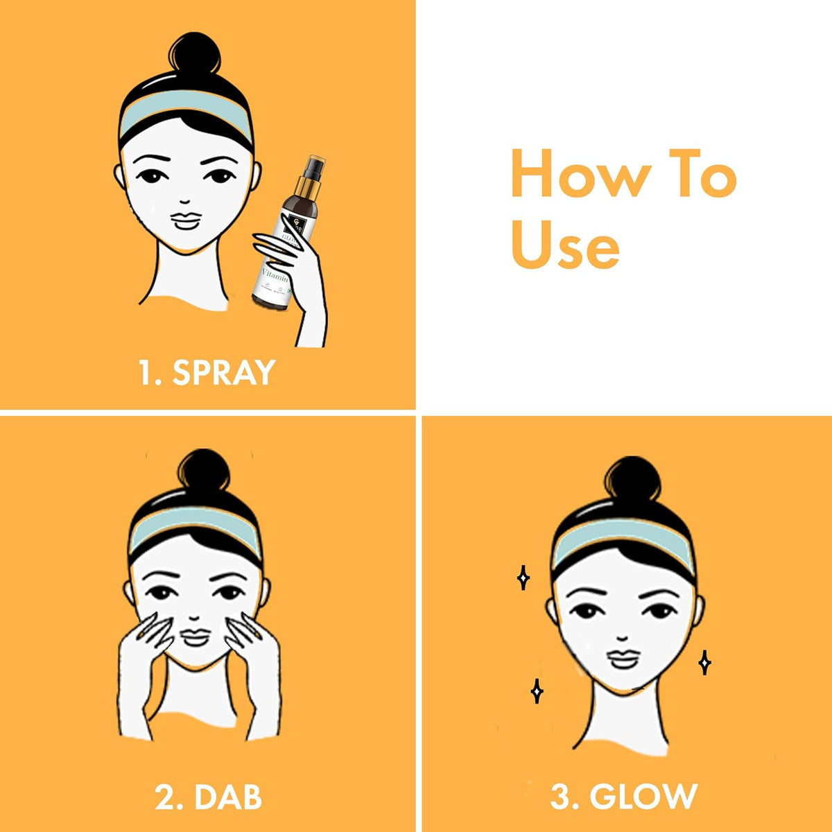 Good Vibes Vitamin C Glow Facial Toner - 120 ml - Image 6