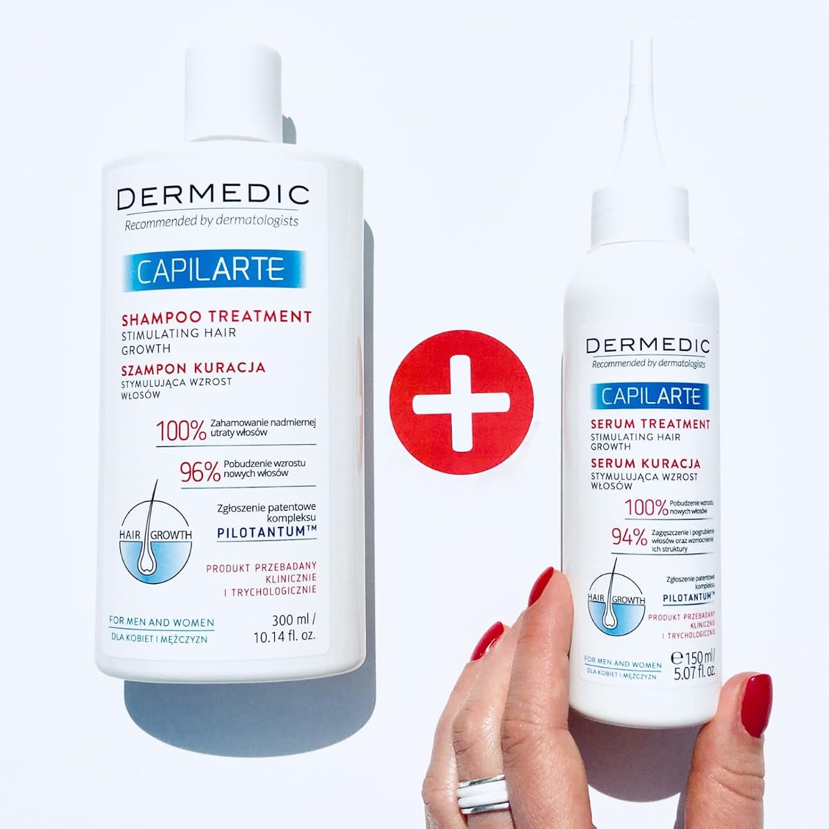 Dermedic Capilarte Serum Treatment - Hygienic Packaging, 150ml - Image 6