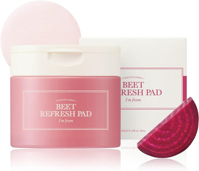 I'M FROM Beet Refresh Pad - Beet Extract - 60 Sheets