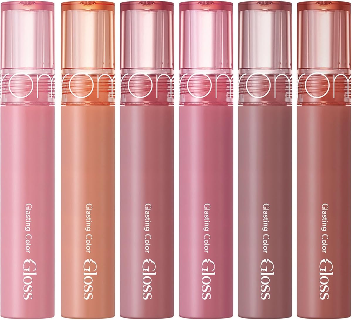 Rom&Nd Glasting Colour Gloss 03 Rose Finch - Plump Shine Finish - Image 4
